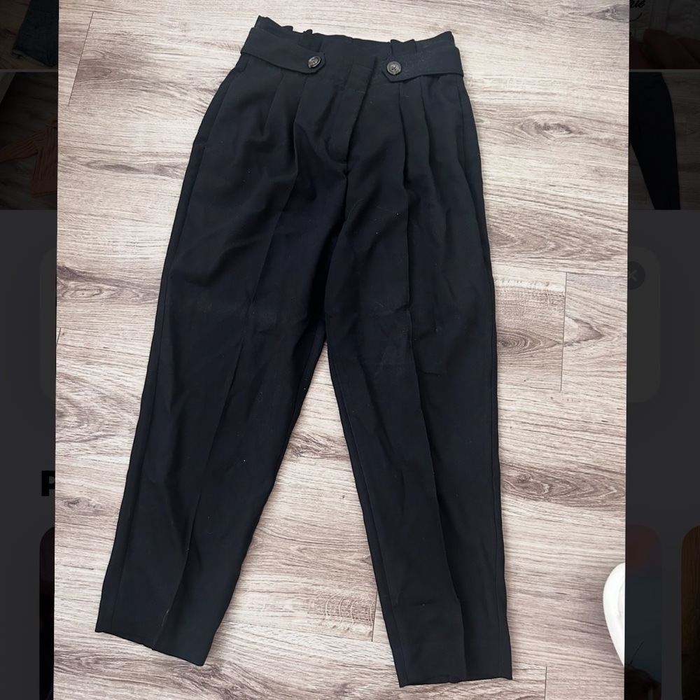 Ann Taylor petite black slacks size 6